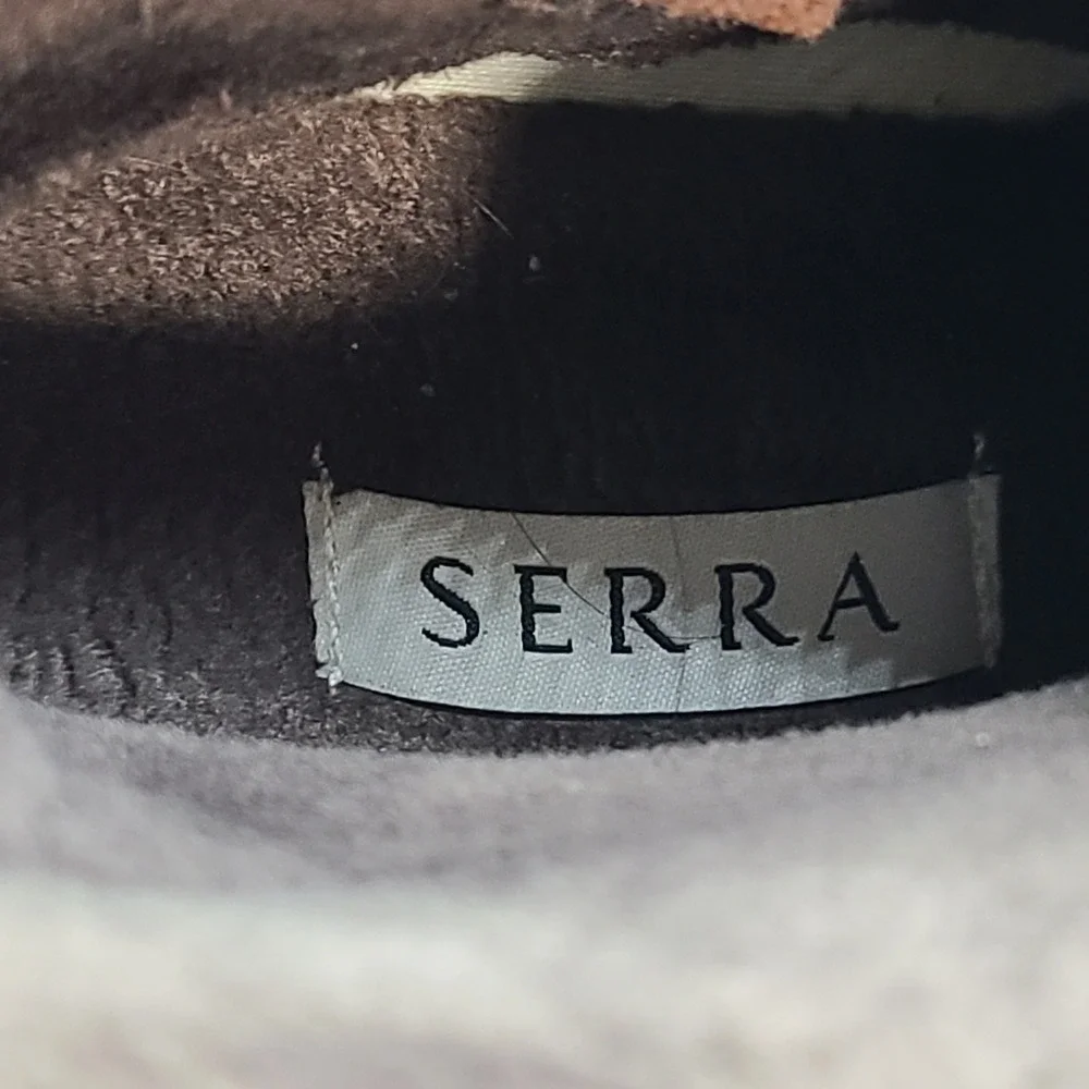 Serra Women's Insulated Duck Boots Tan‎ Brown Navy Size 9 Waterproof